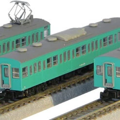 Rokuhan T022-10 JNR Series 103 Emeraldgreen Joban Line 3 Cars Add-on Set (Z Scale)