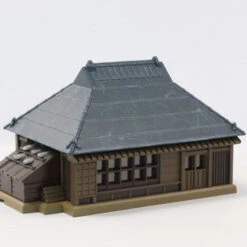 Rokuhan S025-2 Metal-Roof Farmhouse (Dark Blue) (Z Scale)