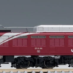Tomix 7126 JR Electric Locomotive Type EF81 (Hokutosei Color/ H Rubber Gray) (N Scale)