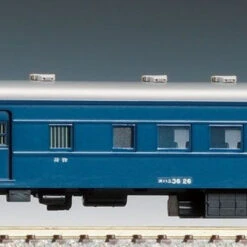 Tomix 8550 JNR Passenger Car Type OHANI 36 (Blue) (N Scale)