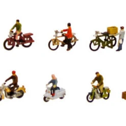 Tomytec (Komono 116) Bicycles And Mopeds (N Scale)