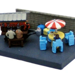 Tomytec (Komono 018-2) Stall B2 Ramen (Japanese Noodle) (N Scale)