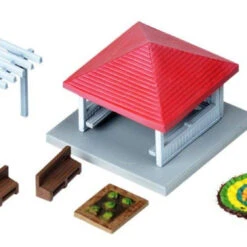 Tomytec (Komono 014-3) Station Square/ Park C3 (N Scale)