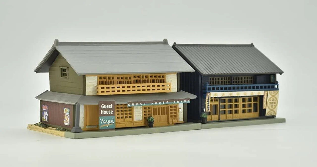 Tomytec (Building 058-4) Guest House/ Melon Bread Shop (N Scale) - Image 2