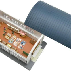 Tomytec Ecoructure MD02 Micro Doll House Citizen Bazaar Kit (N Scale)