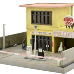 Tomytec (Building 183) Closed Gas Station A (N Scale)