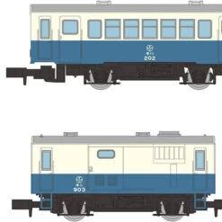 Tomytec Tomii Electric Railway Tao Line Diesel Car + Luggage Diesel Car (KIHA 202 + KINI 903/New Painting) 2 Cars Set (N Scale)
