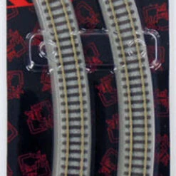 Rokuhan R004 R220mm 45 Curved Track (4 Pcs.) (Z Scale)