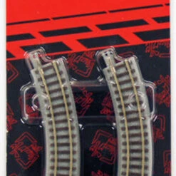 Rokuhan R011 R120mm 45 Curved Track (4 Pcs.) (Z Scale)