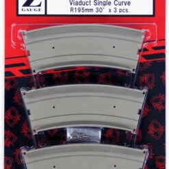 Rokuhan S011 Viaduct Single Curve R195mm 30 (3 Pcs.) (Z Scale)