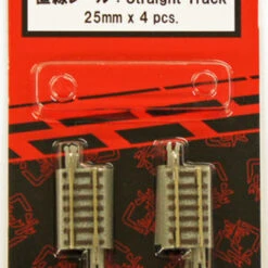 Rokuhan R030 25mm Straight Track (4 Pcs.) (Z Scale)