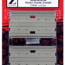 Rokuhan S019 Viaduct Double Straight 110mm (2 Pcs.) (Z Scale)