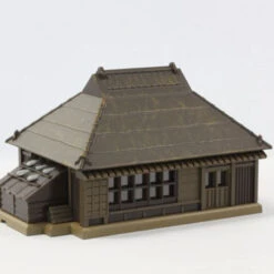 Rokuhan S025-3 Metal-Roof Farmhouse (Brown) (Z Scale)