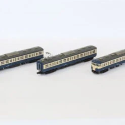 Rokuhan T011-3 JR Series 115-1000 Suburban Train Yokosuka Color 3 Cars Set (Z Scale)