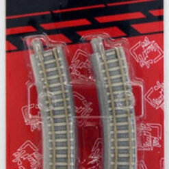 Rokuhan R066 R195mm 30 Curved Super Elevated Track (6 Pcs.) (Z Scale)