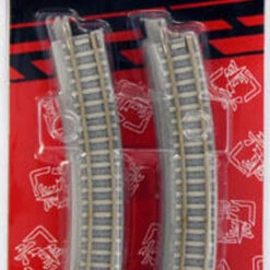 Rokuhan R067 R220mm 30 Curved Super Elevated Track (6 Pcs.) (Z Scale)