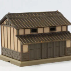Rokuhan S029-1 Metal-Roof Barn (Brown) (Z Scale)