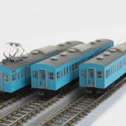 Rokuhan T022-2 JNR Series 103 Blue Keihintohoku Line Type 3 Cars Add-on Set (Z Scale)