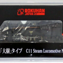 Rokuhan T019-5 Steam Locomotive Type C11 Number 207 TOBU SL 'Taiju' (Z Scale)