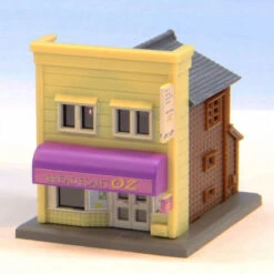 Rokuhan S039-2 Store B (Beige/ Purple) (Z Scale)