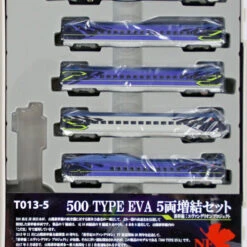 Rokuhan T013-5 JR Series 500 Shinkansen 'Type EVA' 5 Cars Add-on Set (Z Scale)