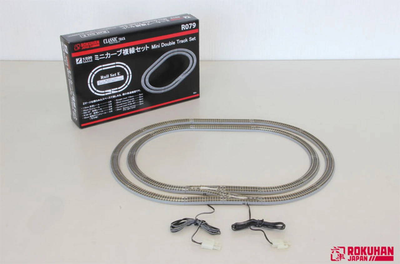 Rokuhan R079 Mini Double Track Set Rail Set E (Z Scale)