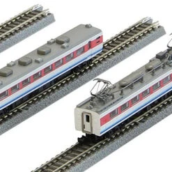 Rokuhan T031-2 Series 489 Limited Express Early Type 'Hakusan' Hakusan Color 4 Cars Add-on Set (Z Scale)