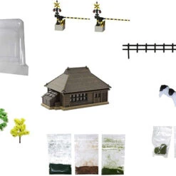 Rokuhan SS001-2 Z Shorty Mini Layout Set Exclusive Scene Set (Summer) (Z Scale)