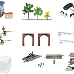 Rokuhan SS002-3 Z Shorty Mini Layout Set Exclusive Scene Set 2 (Tunnel Type) (Z Scale)