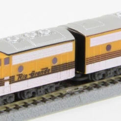Rokuhan ST012-3 Z Shorty EMD F7 D&RGW 2 Cars Set (Z Scale)