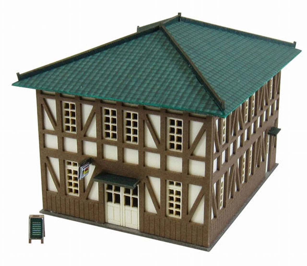 Sankei MP01-116 Restaurant B 1/220 Z Scale Paper Kits