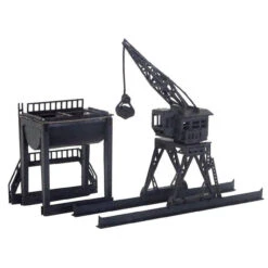 Advance 0061 Crane And Coal Feeding Tank Assembly Kit (Z Scale)