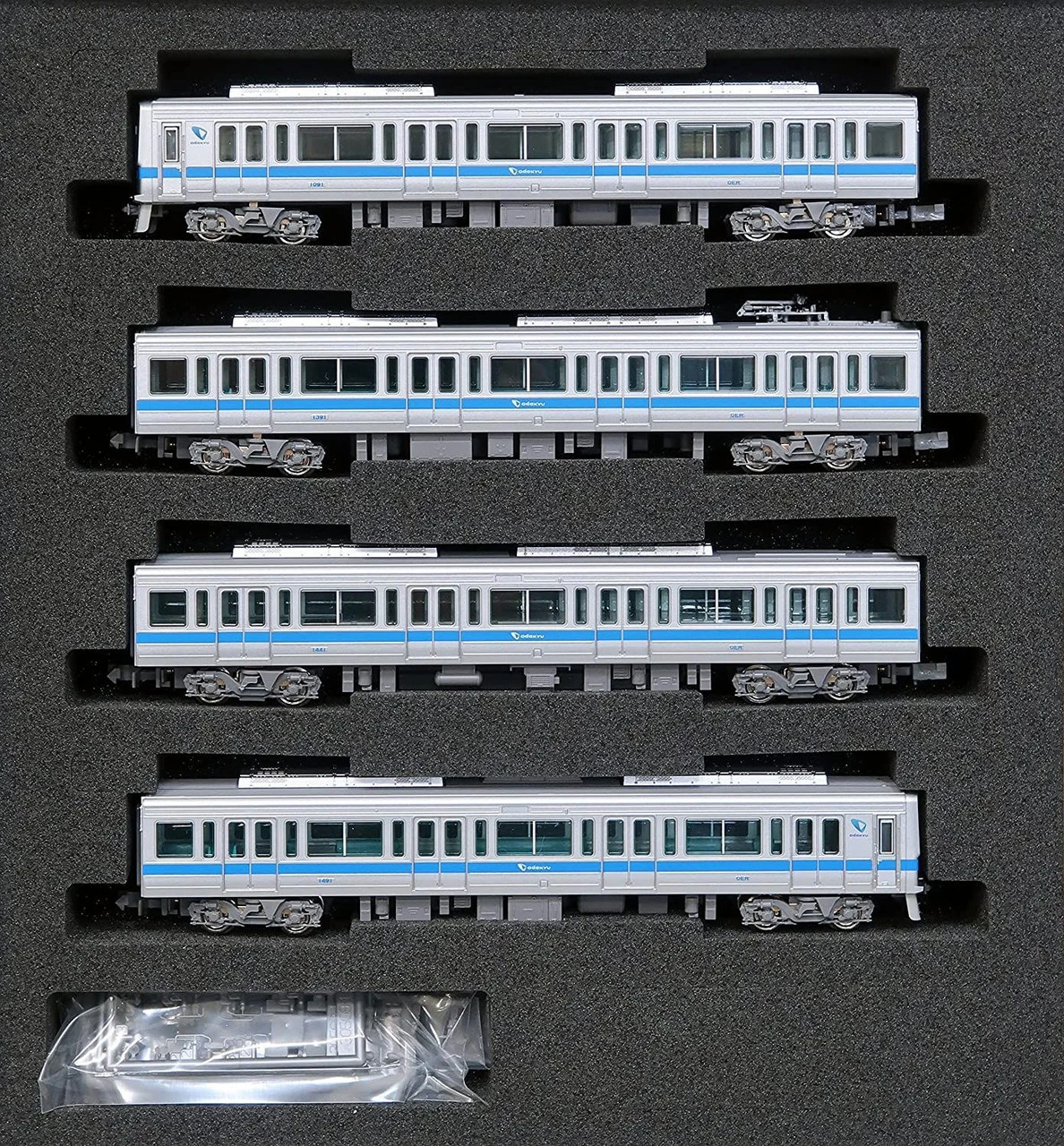 Greenmax 31689 Odakyu Type 1000 Renewal Car (1091 Configuration) 4 Cars Set (N Scale)