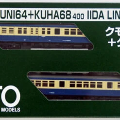 Kato 10-1315 KUMOHAYUNI 64 + KUHA68-400 Iida Line 2 Cars Set (N Scale)