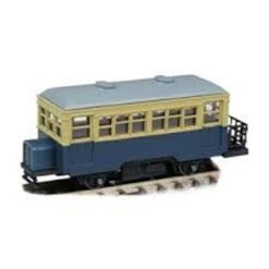 Tsugawa Yokou 14065 Single Ended Railcar Basket Type (JNR Old Standard Color W/Motor) (N Scale)