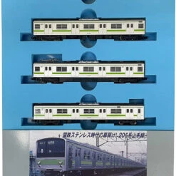 Microace A1660 JNR Series 205 Mass-Produced Leading Car Yamanote Line 4 Cars Set (N Scale)