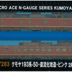 Microace A7283 Series KUMOYA 193-50 DC Conversion Pink 2 Cars Set (N Scale)