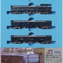 Microace A6249 Sotetsu Series 9000 Renewal Rhombus Pantograph 4 Cars Add-on Set (N Scale)
