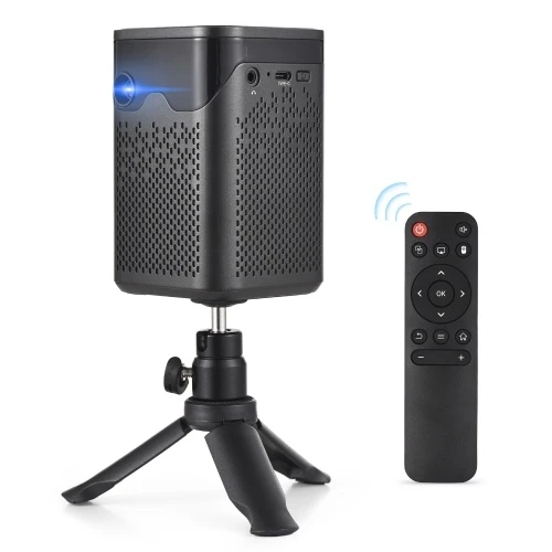 4K DLP D063 Wireless Portable Movie Projector 30000hrs Lamp Life With Tripod Rack - Image 11