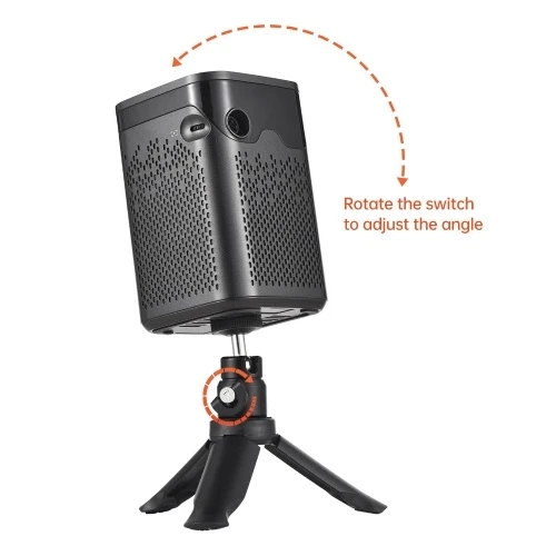 4K DLP D063 Wireless Portable Movie Projector 30000hrs Lamp Life With Tripod Rack - Image 8