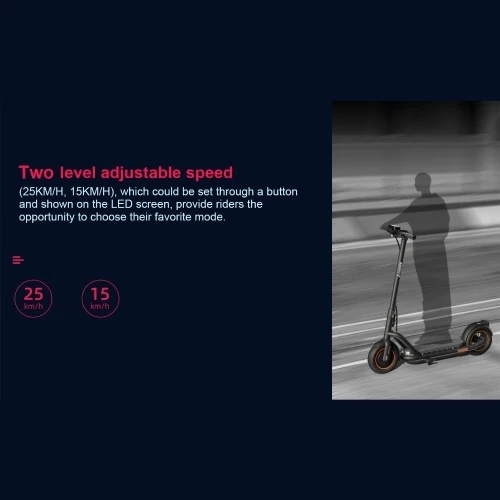 NAVEE N65 Electric Scooter For Adults/Teens 500W Motor 10-inch Pneumatic Tires - Image 20