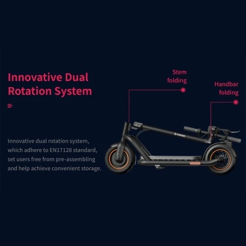 NAVEE N65 Electric Scooter For Adults/Teens 500W Motor 10-inch Pneumatic Tires - Image 13