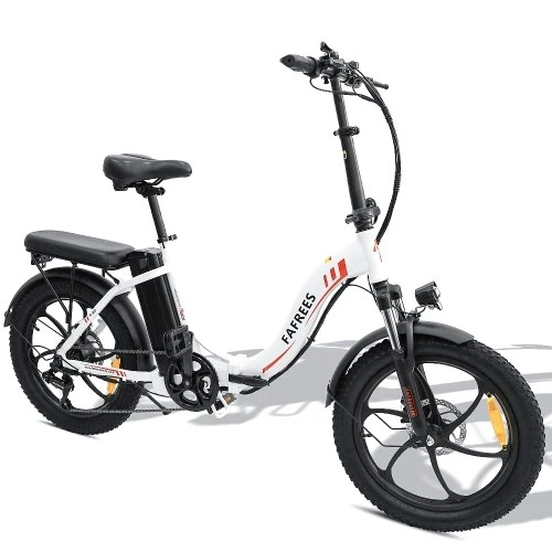 FAFREES F20 20-inch Fat Tire 250W Brushless Motor Folding Electric Bike 120km Power Assistance Range - Image 19