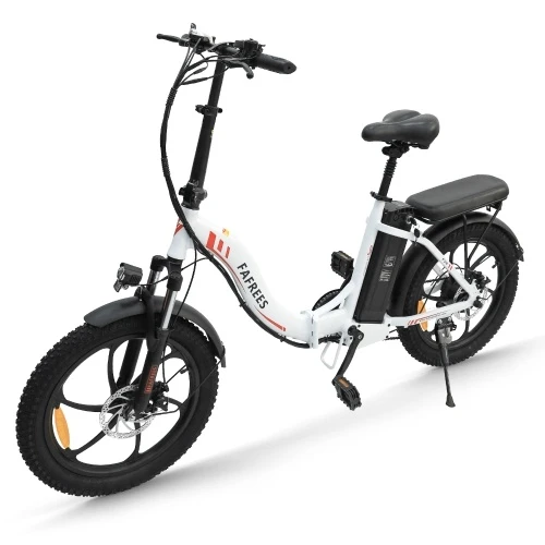FAFREES F20 20-inch Fat Tire 250W Brushless Motor Folding Electric Bike 120km Power Assistance Range - Image 20