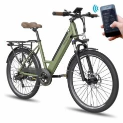 Fafrees F26 Pro 26*1.75" Tires 250W Rear Drive Motor Electric Bike 70-90km Power Assistance Range App Control