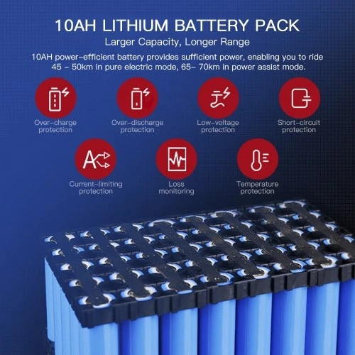 DYU D3+ Ebike 14 Inch 240W Brushless Motor Folding Power Assist Electric Bicycle With App Function - Image 7