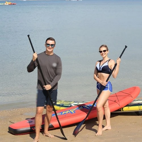 3.2*0.82*0.15M PVC Inflatable Stand-Up Surfboard Seaside Beach Water-skiing Paddle Board Surfing Board - Image 11