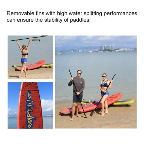 3.2*0.82*0.15M PVC Inflatable Stand-Up Surfboard Seaside Beach Water-skiing Paddle Board Surfing Board - Image 4