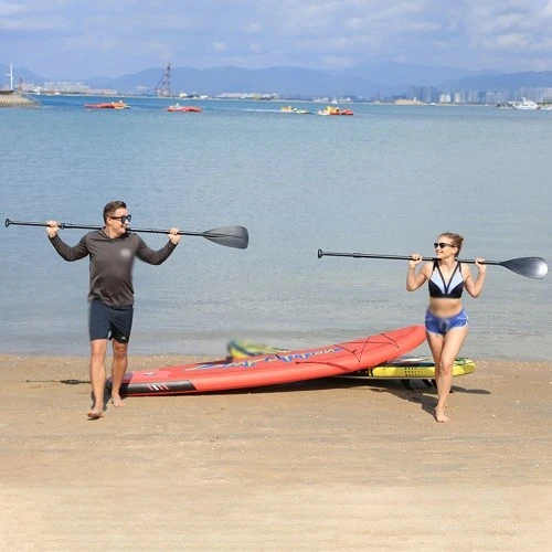 3.2*0.82*0.15M PVC Inflatable Stand-Up Surfboard Seaside Beach Water-skiing Paddle Board Surfing Board - Image 12